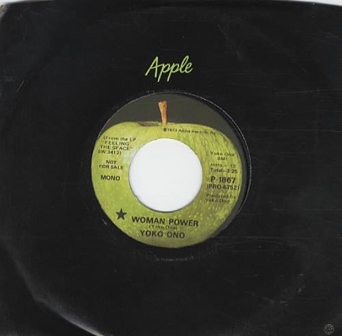 Yoko Ono Woman Power 7" vinyl single (7 inch record / 45) US ONO07WO333693