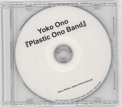 Yoko Ono Yoko Ono / Plastic Ono Band CD-R acetate Japanese ONOCRYO707293