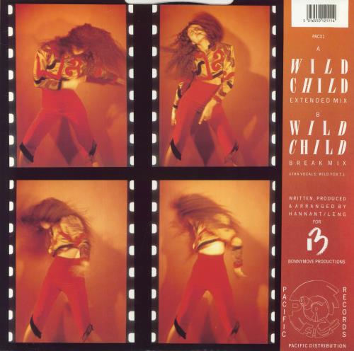 Yolanda Wild Child 12" vinyl single (12 inch record / Maxi-single) US YO112WI829909