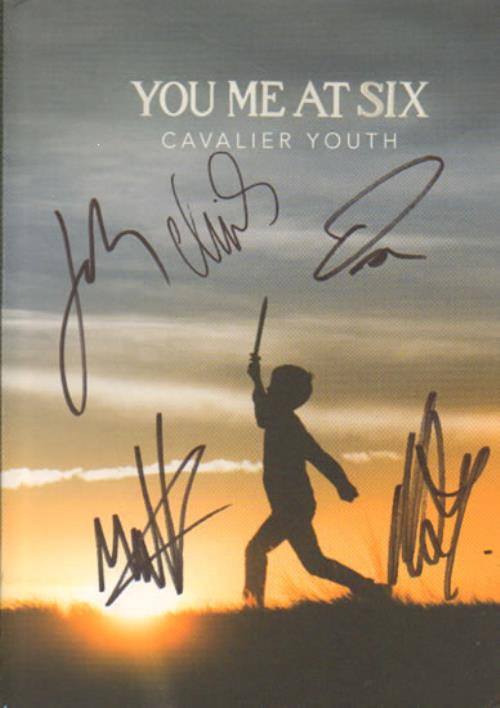 You Me At Six Cavalier Youth - Autographed Deluxe Edition 2-disc CD/DVD set UK YMI2DCA641429