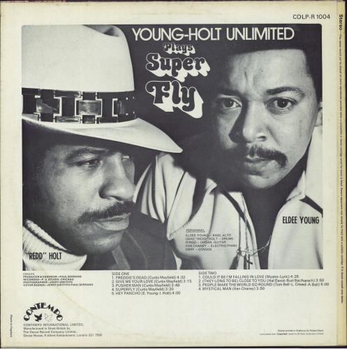 Young-Holt Unlimited Plays Super Fly vinyl LP album (LP record) UK 5V-LPPL804215