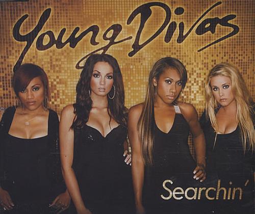 Young Divas Searchin' CD single (CD5 / 5") Australian YVAC5SE398096