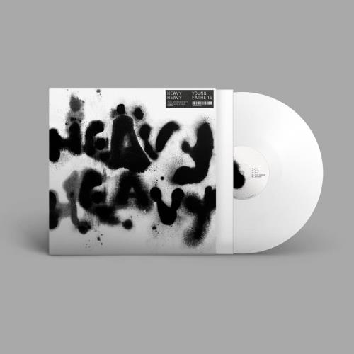 Young Fathers Heavy Heavy - 140 Gram White Vinyl - Sealed vinyl LP album (LP record) UK YS1LPHE811426