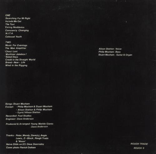 Young Marble Giants Colossal Youth - 1st - EX vinyl LP album (LP record) UK YMGLPCO879778