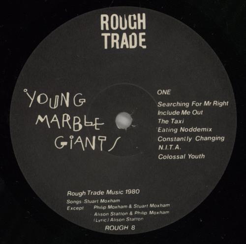 Young Marble Giants Colossal Youth - VG vinyl LP album (LP record) UK YMGLPCO877176