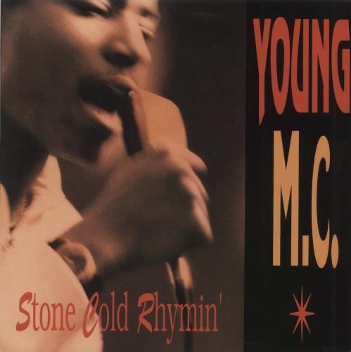 Young MC Stone Cold Rhymin' vinyl LP album (LP record) US Y.MLPST870812