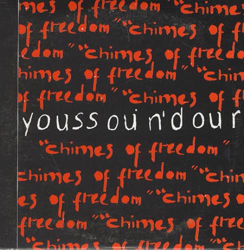 Youssou N'Dour Chimes Of Freedom CD single (CD5 / 5") Mexican YSOC5CH254088