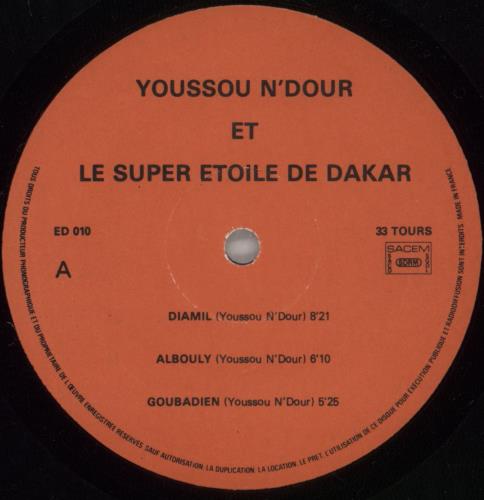 Youssou N'Dour Show!!! A Abidjan vinyl LP album (LP record) French YSOLPSH881987