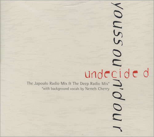 Youssou N'Dour Undecided CD single (CD5 / 5") UK YSOC5UN41056