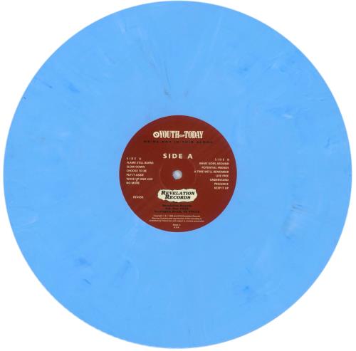 Youth Of Today We're Not In This Alone vinyl LP album (LP record) US YO7LPWE867778