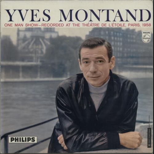 Yves Montand One Man Show vinyl LP album (LP record) UK YVMLPON652598