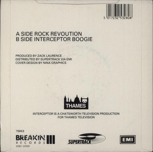 Zack Laurence Rock Revolution 7" vinyl single (7 inch record / 45) UK ZKL07RO511736
