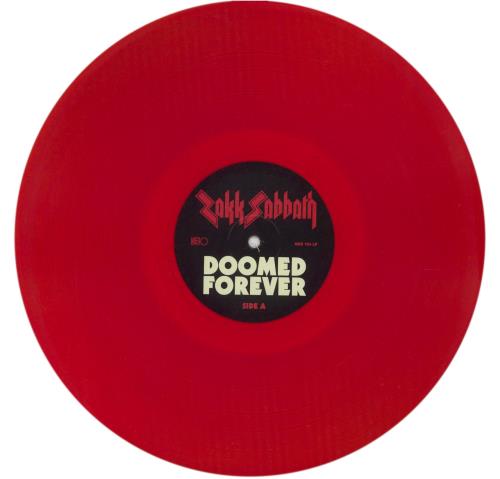 Zakk Sabbath Doomed Forever Forever Doomed - Red Vinyl 2-LP vinyl record set (Double LP Album) UK 5AQ2LDO850434