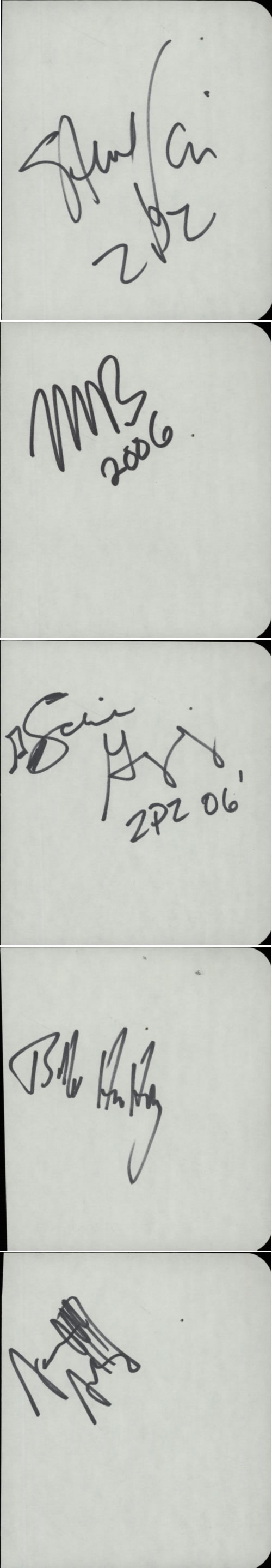 Zappa Plays Zappa Pages From An Autograph Book memorabilia UK ZAUMMPA601771