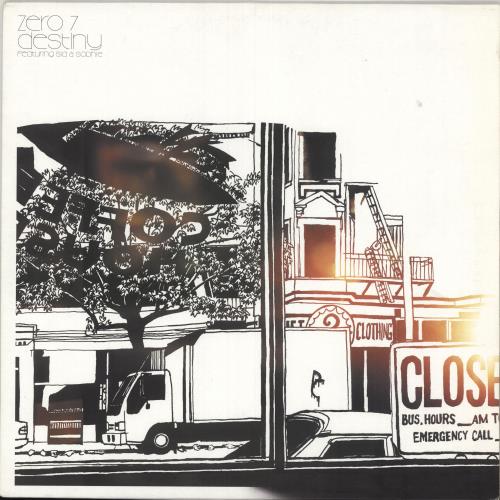Zero 7 Destiny 12" vinyl single (12 inch record / Maxi-single) UK ZER12DE734585