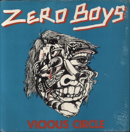 Zero Boys Vicious Circle vinyl LP album (LP record) US 3PULPVI863321