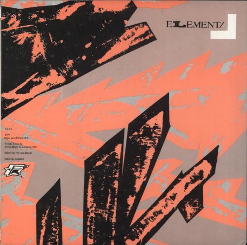 Z'EV Wipe Out! 7" vinyl single (7 inch record / 45) UK 8AF07WI857983