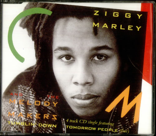 Ziggy Marley Tumblin' Down CD single (CD5 / 5") UK ZGMC5TU537440