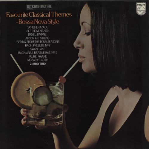 Zimbo Trio Favourite Classical Themes � Bossa Nova Style vinyl LP album (LP record) UK 252LPFA762792