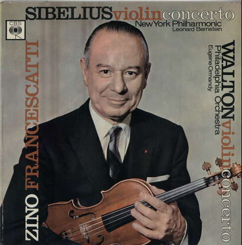 Zino Francescatti Sibelius / Walton: Violin Concertos vinyl LP album (LP record) UK ZI2LPSI642553