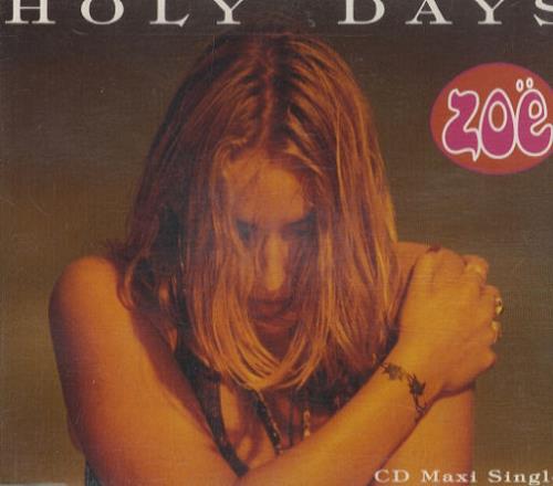 Zo� Holy Days CD single (CD5 / 5") German ZOEC5HO02909