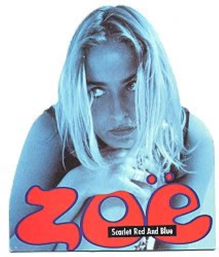 Zo� Scarlet Red And Blue display UK ZOEDISC166191