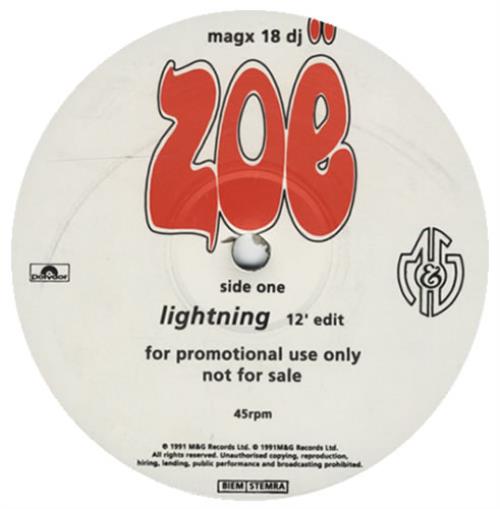 Zo� Sunshine On A Rainy Day 12" vinyl single (12 inch record / Maxi-single) UK ZOE12SU138679