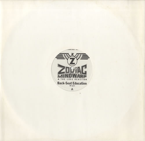 Zodiac Mindwarp Back-Seat Education 12" vinyl single (12 inch record / Maxi-single) UK ZOD12BA469974