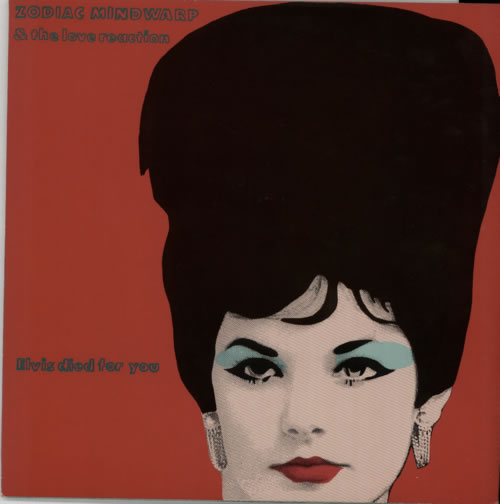 Zodiac Mindwarp Elvis Died For You vinyl LP album (LP record) French ZODLPEL598574