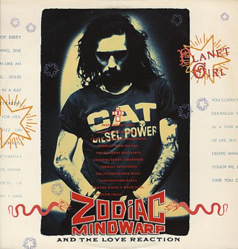 Zodiac Mindwarp Planet Girl 12" vinyl single (12 inch record / Maxi-single) UK ZOD12PL377937