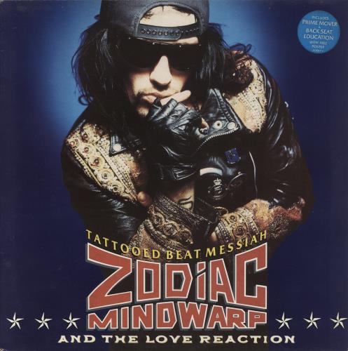 Zodiac Mindwarp Tattooed Beat Messiah vinyl LP album (LP record) UK ZODLPTA505350