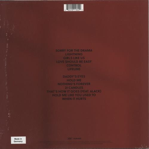 Zoe Wees Therapy - Sealed vinyl LP album (LP record) UK 9PKLPTH874940