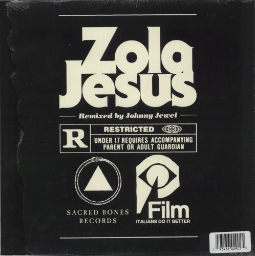 Zola Jesus Wiseblood [Remixed by Johnny Jewel] 12" vinyl single (12 inch record / Maxi-single) US ZO012WI867306