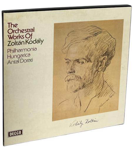 Zoltn Kodly The Orchestral Works Of Zoltn Kodly Vinyl Box Set UK KO6VXTH857575
