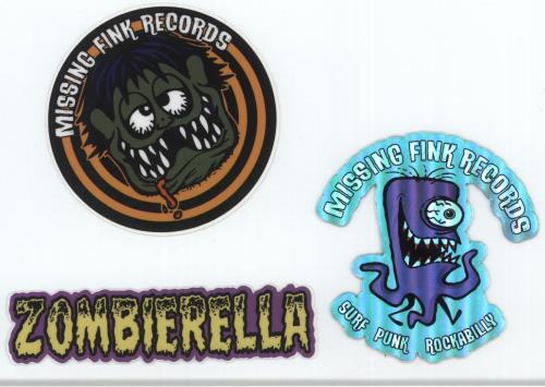 Zombierella Nuclear Bitch 7" vinyl picture disc (7 inch picture disc single) US -RX7PNU883187
