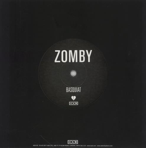 Zomby A Devil Lay Here 7" vinyl single (7 inch record / 45) UK ZO707AD690994