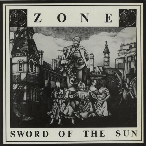 Zone (2) Sword Of The Sun vinyl LP album (LP record) UK ZO6LPSW648981