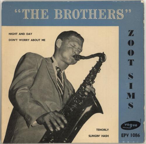 Zoot Sims "The Brothers" EP Volume 3 7" vinyl single (7 inch record / 45) UK ZA107TH714229