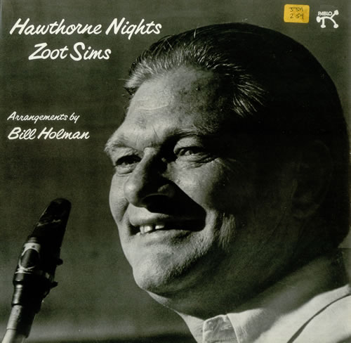 Zoot Sims Hawthorne Nights vinyl LP album (LP record) UK ZA1LPHA446623