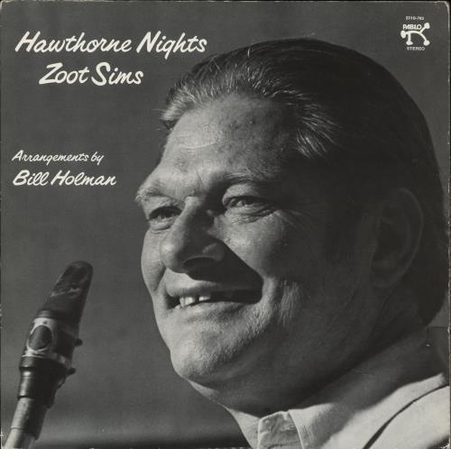 Zoot Sims Hawthorne Nights vinyl LP album (LP record) US ZA1LPHA722380