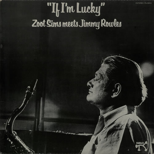 Zoot Sims If I'm Lucky vinyl LP album (LP record) Spanish ZA1LPIF585009