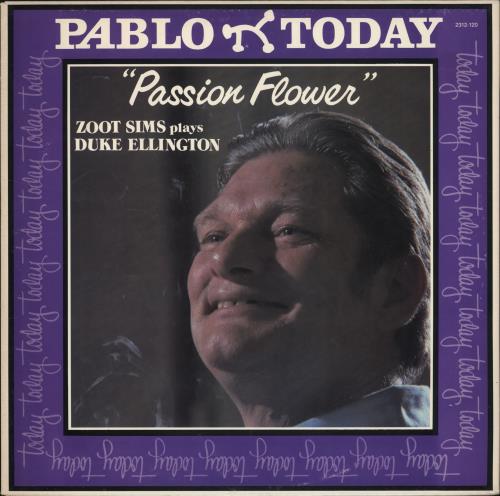Zoot Sims Passion Flower vinyl LP album (LP record) US ZA1LPPA724234