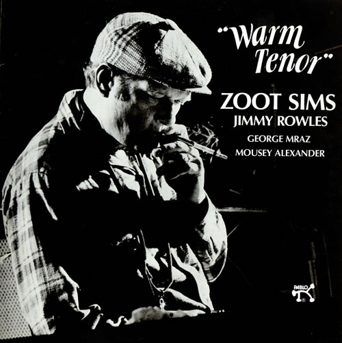 Zoot Sims Warm Tenor vinyl LP album (LP record) UK ZA1LPWA461960