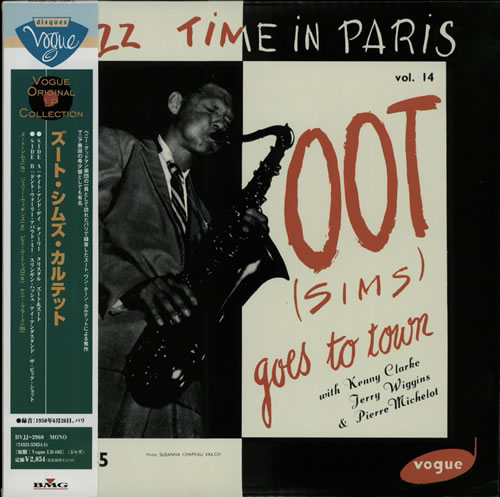 Zoot Sims Zoot Goes To Town - Vol. 14 10" vinyl single (10 inch record) UK ZA110ZO566150