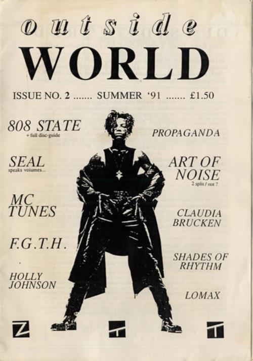ZTT label Outside World - Issue 2 fanzine UK ZTTFAOU15274