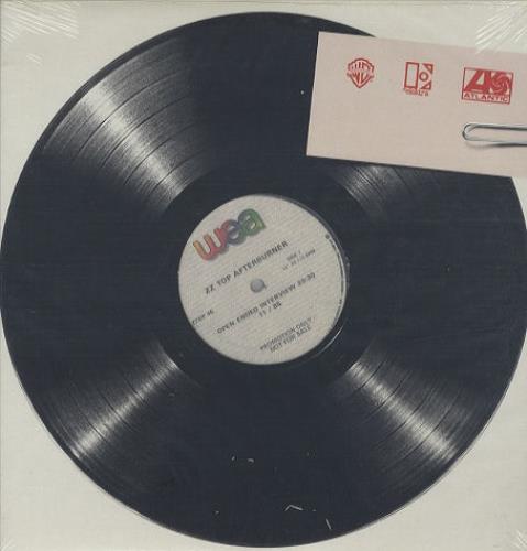 ZZ Top Afterburner Open Ended Interview vinyl LP album (LP record) Canadian ZZTLPAF69616