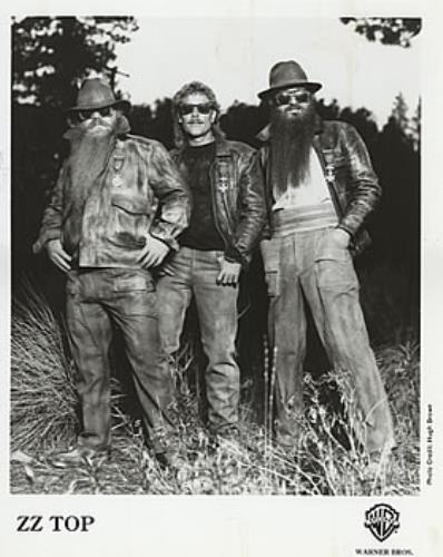 ZZ Top Afterburner media press pack US ZZTPPAF313367