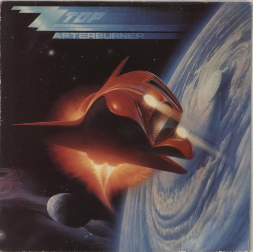 ZZ Top Afterburner vinyl LP album (LP record) Greek ZZTLPAF708495