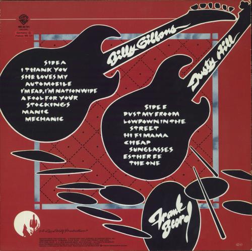 ZZ Top Deg�ello vinyl LP album (LP record) German ZZTLPDE348396