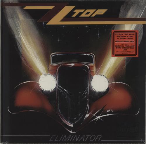 ZZ Top Eliminator - Red Vinyl - Sealed vinyl LP album (LP record) UK ZZTLPEL679231